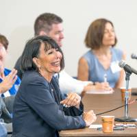 The panel at the Alumni Leadership Summit.